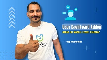 User Dashboard Add-on for Modern Events Calendar: A Complete Setup and Tutorial Guide!