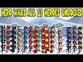 HERO WARS: Super Stickman Defense Update All 13 Heroes Unlocked - 2vs2 HACK GamePlay 2017