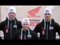 Manninen bros honda team intro 2015