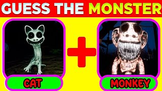 Guess The MONSTER'S VOICE | Zoonomaly Coffin Dance | Zookeeper, Smile Cat, Huggy Guggy, Catnap