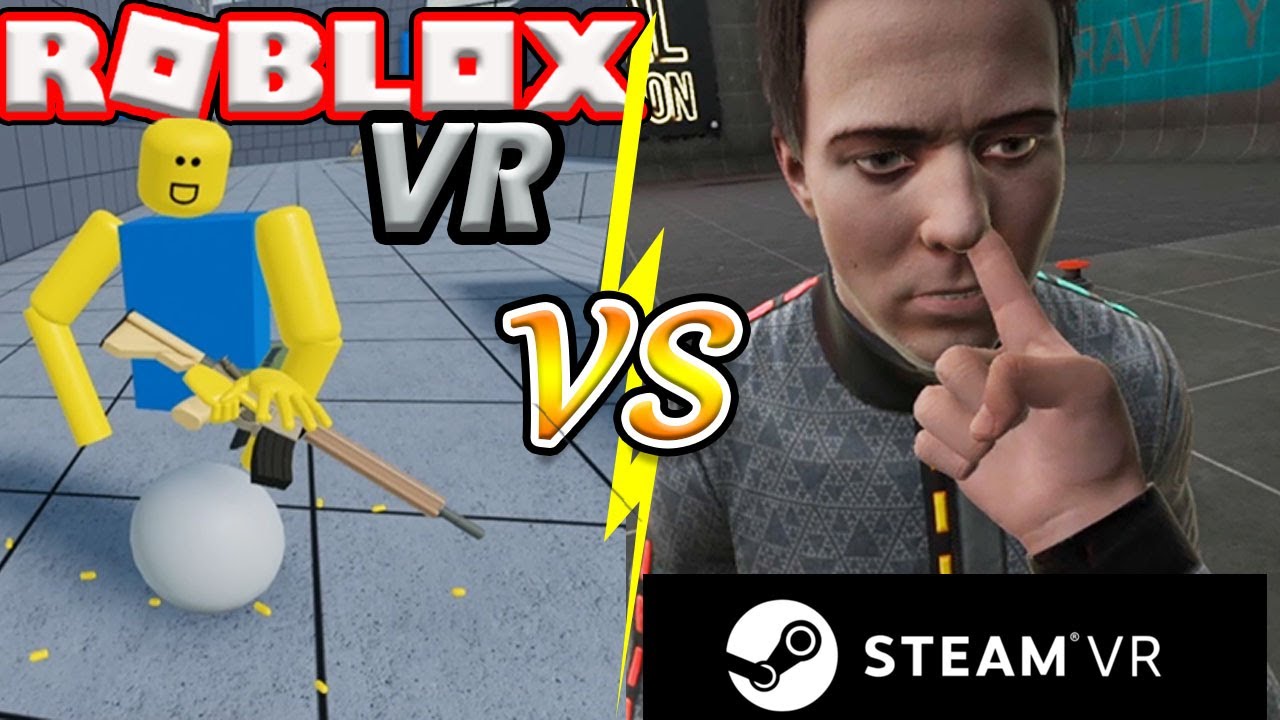 Roblox Edgeworks Vs Steam Boneworks Vr Games Youtube - how to take roblox off the steam vr list