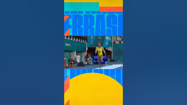 O PRIMEIRO OURO DE REBECA NOS JOGOS PAN-AMERICANOS 🥇