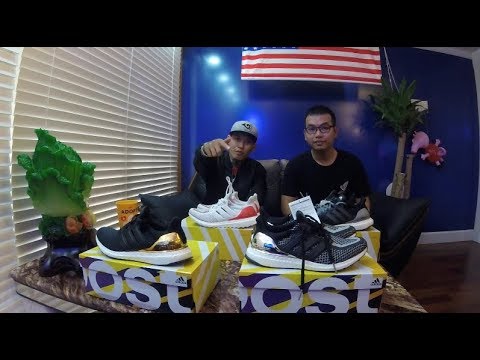 adidas cầu giấy New 2022 Adidas Ultra Boost Mạ Vàng ( Vlog 136)