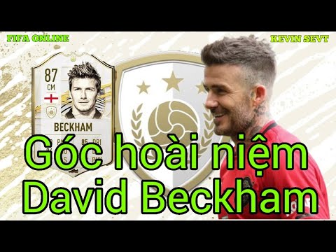 Góc hoài niệm DAVID BECKHAM Fifa Online 2 | Số 7 huyền thoại