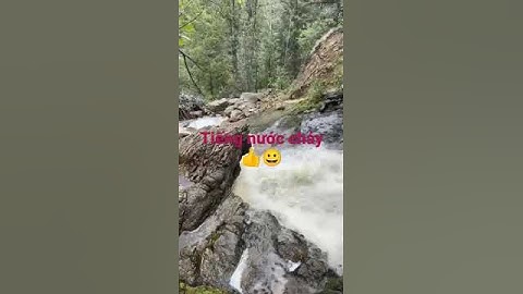 @thuatnhaquevlog.ngắm nhìn suối và nghe tiếng nước chảy thật là thích thú làm sao 😀👍👍👍