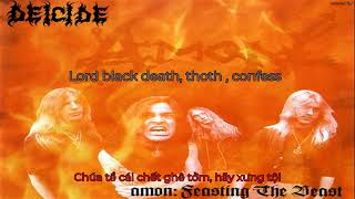 Deicide - Blaspherereion (Lyrics/Vietsub)