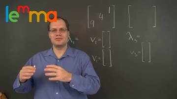 Linear Algebra 17f: Easy Eigenvalues - The Determinant