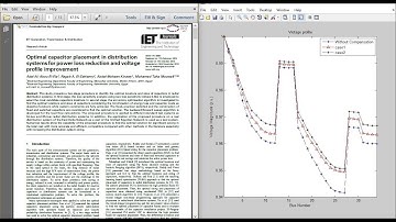 Optimal capacitor placement in distribution systems (Download the codes for FREE link below)