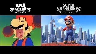 Super Smash Bros. Ultimate Intro - Animated vs. Official
