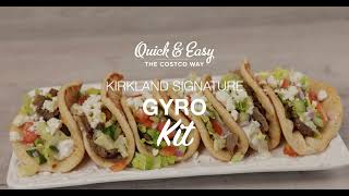 Detailed Quick & Easy: Kirkland Signature Gyro Kit Details