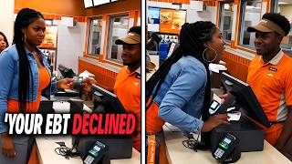 Full Woman MELTS DOWN After EBT Card Gets DECLINED at Checkout | Food Stamp Meltdowns Guide