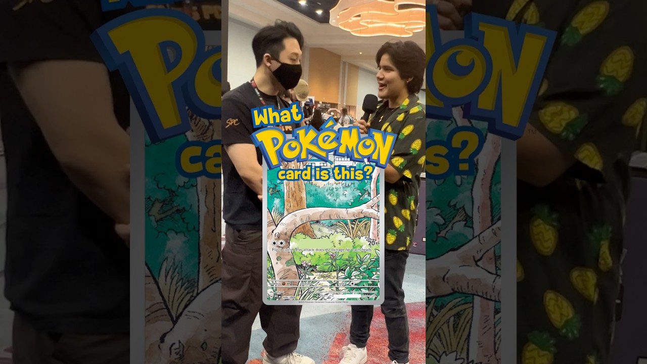 Pokémon Fan Guesses What I REMOVED from the Card 💀
