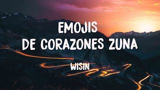 Emojis de Corazones ft. Jhay Cortez, Ozuna - Wisin [Letra] 🌋