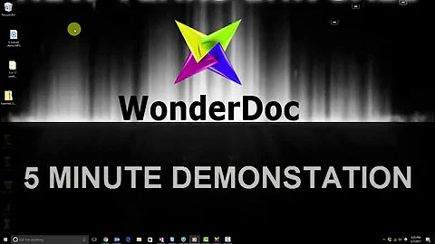 5 minute wonderdoc demo video