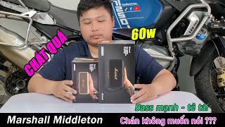 Trên tay Loa MARSHALL MIDDLETON 60w - Giá quá chát ???