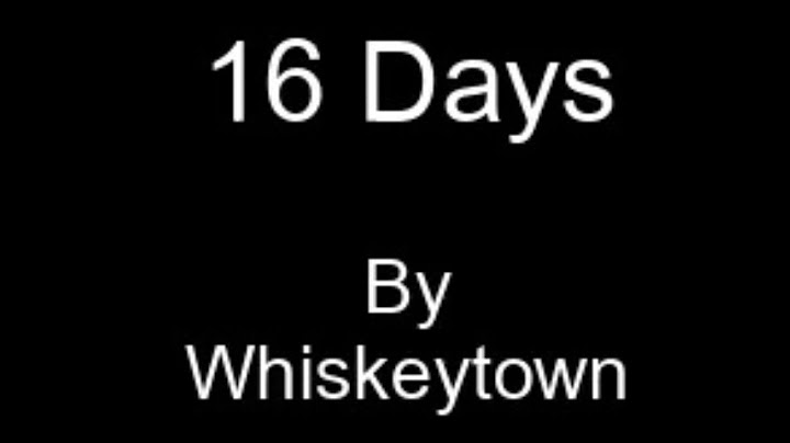 16 Days Karaoke version - Karaoke performance video thumbnail