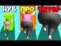 ЭВОЛЮЦИЯ ТОЛСТЯКА, МАКСИМАЛЬНЫЙ УРОВЕНЬ! | Fat Pusher