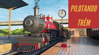 Train Driver Racing 3D (ANDROID) Gameplay - Locomotiva - 2021! screenshot 3