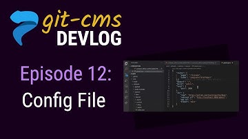 Plenti CMS Devlog (ep 12): Config file and commit status updates