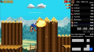 Captain Claw - Level 2 (Battlements) second dynamite jump skip