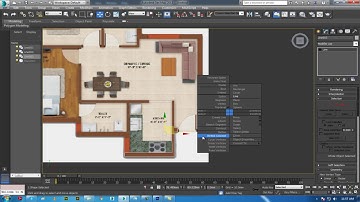 3ds Max Basic 3D Floor Plan Modeling | Wall Door Windows Tutorial