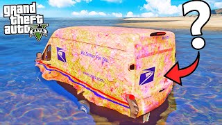 WHAT'S INSIDE of this ABANDONED USPS Delivery Van in GTA 5?!