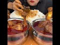 ASMR: EATING SPICY CHICKEN LIVER CURRY🔥 BASMATI RICE  #shorts #mukbangn#asmreating #mukbangasmr#asmr