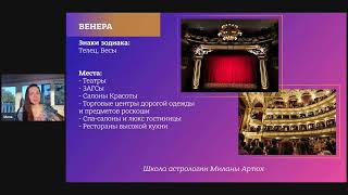 Астрология для начинающих Занятие 3 Венера и Марс