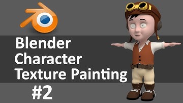Blender Character Texture Painting 2 of 6
