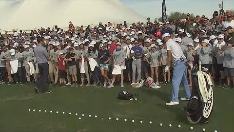 VIDEO: Celebrities swarm WM Phoenix Open