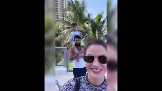 EXCLUSIVO! GUSTTAVO LIMA E ANDRESSA SUITA CURTINDO A PRAIA EM MIAMI BEACH COM OS FILHOS 🥰🙈