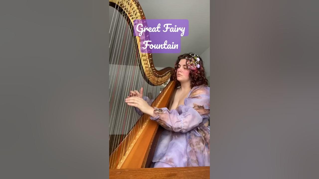 Great Fairy Fountain Harp Cover - Koji Kondo #short Great Fairy Fountain Harp Cover - Koji Kondo #short