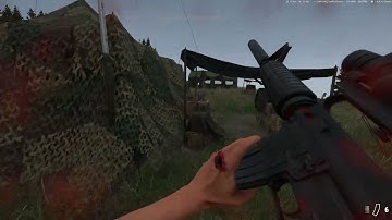 Arma Reforger-intense solo base defense pvp!