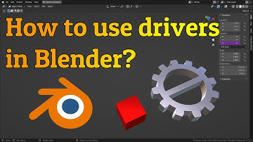 How to use drivers in Blender? | Tutorial