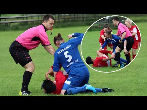 Crazy Fights & Dirty Plays in Women's Football 2023