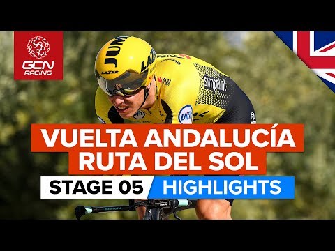 Ruta Del Sol | Vuelta Andalucía 2020 Stage 5 Highlights | ITT Cala De Mijas