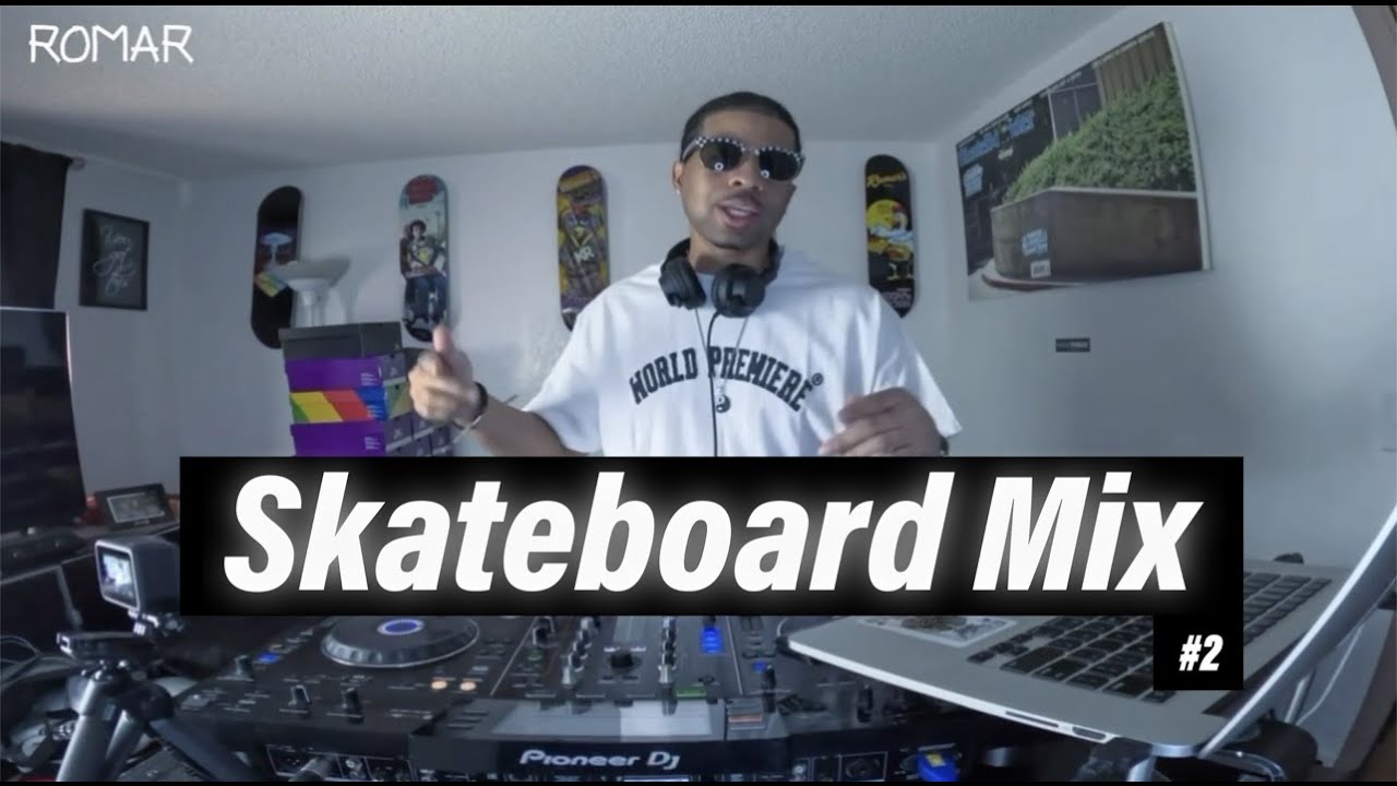 Skateboard Mix 2 90's Hip Hop Songs in Skate Videos Nas, Biggie