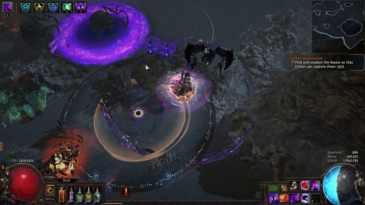 Карта лабы пое