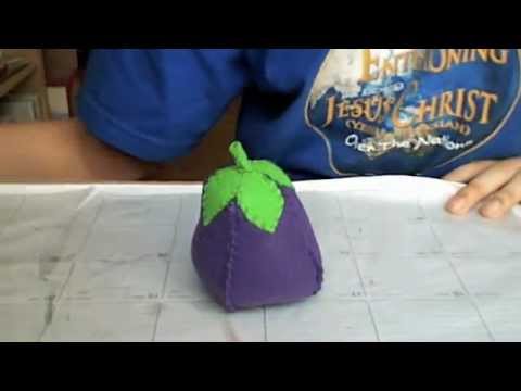 How To Make Brinjal With Chart Paper