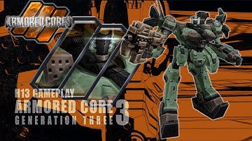 Gen 3 AC Build 3+SL #23: Insomnia 【Armored Core 3】