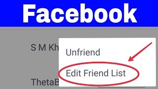 Facebook |Use Edit Friend List And Select Close Friends,Family,Acquaintances,Unnamed,List Restricted screenshot 2