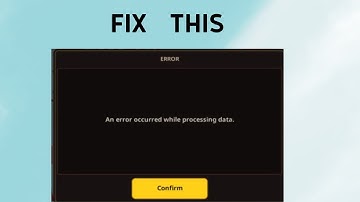 How to Fix "An error occurred while processing data" Error in Guardian Tales