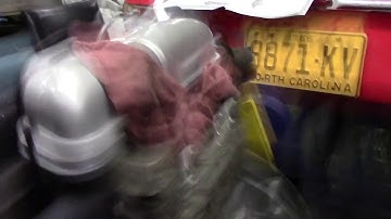 Porsche 912 Engine Rebuild Part 23, installing the oil cooler the right way