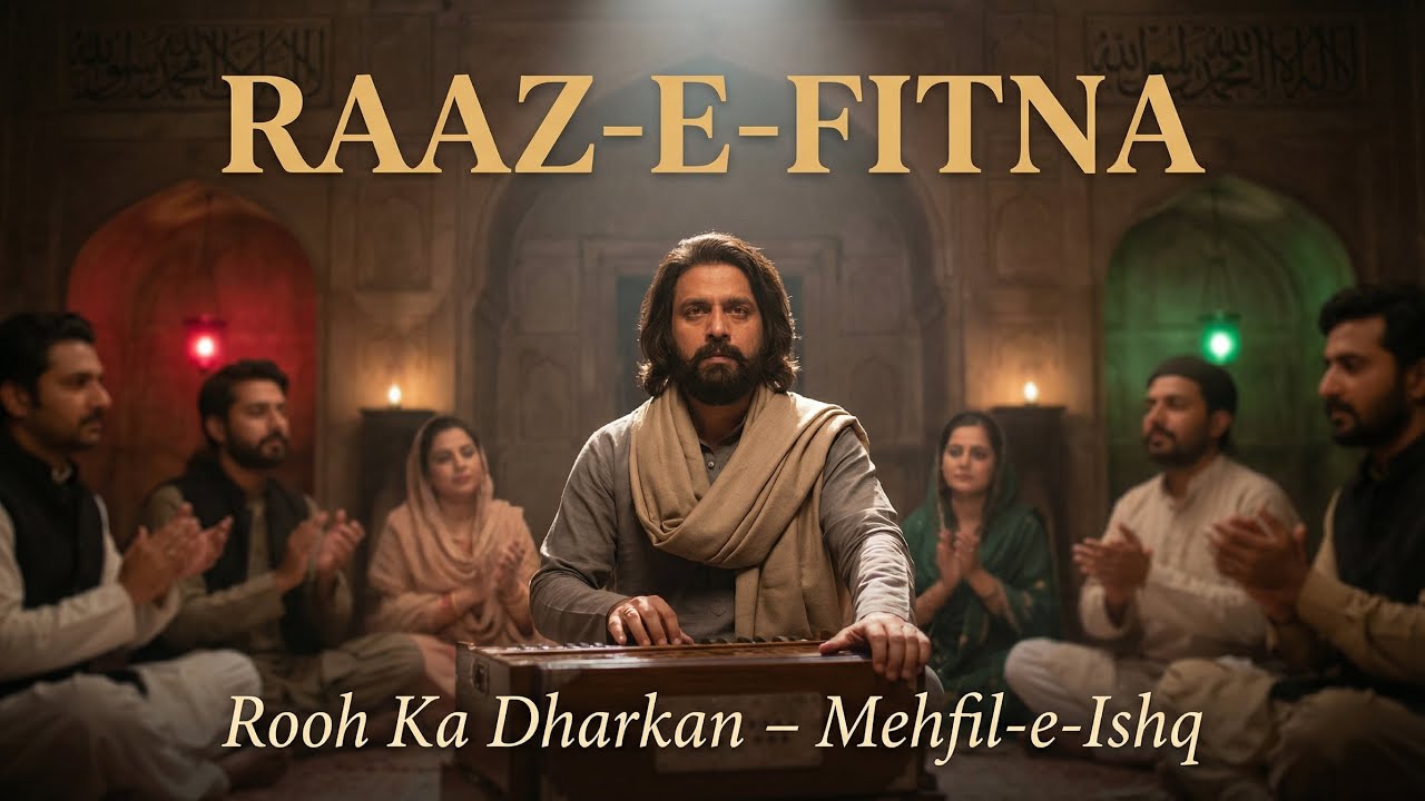 Raaz-e-Fitna (राज़-ए-फ़ित्ना) | Viral Sufi Qawwali 2025 | Dangerous Love & Divine Madness |