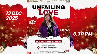 Youth Christmas Celebration | Rev. DR. Gracianita CK | 13 Desember 2025 | Pk. 18.30 WIB