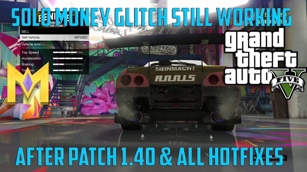 *NEW* *STILL WORKING* SOLO GTA 5 Unlimited Money Glitch AFTER Patch 1.40 "SOLO Unlimited Money"