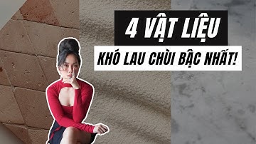 4 vật liệu nội thất khó lau chùi| Nội thất bền vững | Kat Studio