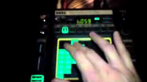 Korg Kaossilator Pro live - interlude/freestyle by NukEgo #1