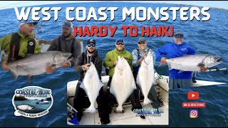 Port Hardy Haiki fishing  40 pound salmon and 100+ pound halibut. We present West Coast Monsters.