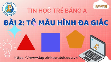 Bài 2. Tô màu hình đa giác đều